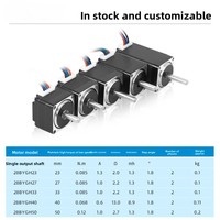 NEMA 11 Hybrid-Schrittmotor 1,8 Grad 2-Phasen Mikro-Präzisions-Elektromotor-Treiber-Kit für Kleinautomatisierung OEM Anpassbar