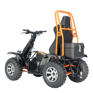 Scooter électrique pliable tout-terrain 60V 50Ah avec batterie au lithium, 4 roues, quadricycle, scooter électrique pour personnes âgées, pour adultes - Product Image 4