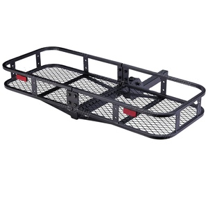 Pour le ramassage SUV 4X4 PONYAN nouveau Design fer pliant arrière noir attelage transporteur monté Cargo transporteur <span class=keywords><strong>porte</strong></span>-bagages <span class=keywords><strong>à</strong></span> <span class=keywords><strong>vendre</strong></span> - Product Image 1