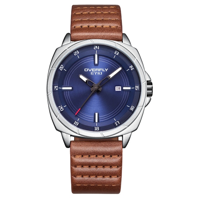EYKI Men Quartz Wrist Watch with Date Waterproof Fashion Sport Male Watch, Daily Business Casual Mens Wrist Watch