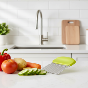 Tagliaverdure ondulato in acciaio inox (Ibili 729900) - Product Image 3