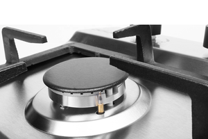 Appareils de <span class=keywords><strong>cuisson</strong></span> de 12 pouces, casseroles à <span class=keywords><strong>gaz</strong></span> intégrées, deux brûleurs, en acier inoxydable, FFD - Product Image 4