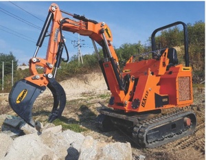 Il più venduto Mini pista escavatore in Corea tecnologia innovativa forte pala gommata per il giardino senza problemi di movimento - Product Image 2