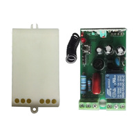 YET401PC 220V 315/433mhz Récepteur de garage à un canal Télécommande Interrupteur Contrôleur avec 2 émetteurs pour une utilisation intelligente à domicile