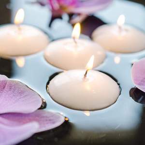 Bougies flottantes activées par l'eau coniques de luxe Offre Spéciale pour la décoration intérieure Festival de Thanksgiving Spa fournitures de fête de vacances chaudes - Product Image 2