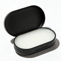 Baume de parfum solide CALFLYN, étui noir à rabat, baume parfumé portable, longue durée, marque privée, végan, parfum personnel