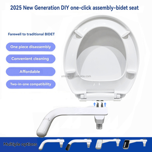 Siège de toilette électronique chauffant et autonettoyant intelligent avec couvercle en PP, design moderne <span class=keywords><strong>pour</strong></span> appartement - Product Image 3