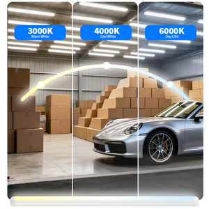 초고휘도 50W 100W 4ft 8ft V자형 일체형 T8 Led 튜브 조명, 차고 창고 작업장을 위한 상점용 Led 조명 - Product Image 4