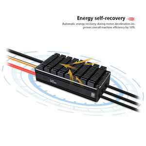 U150 5-14S 150A กันน้ำ ESC 200 กรัม ตัวควบคุมมอเตอร์ไร้แปรงถ่าน ตัวควบคุมความเร็วไฟฟ้า IP67 สำหรับเครื่องบินบังคับวิทยุ โดรนเกษตร - Product Image 3