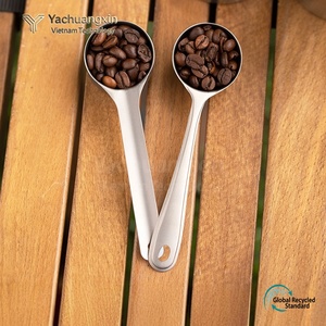 Stainless Steel Coffee Bean <b>Measuring</b> <b>Spoon</b> Set 2 Pieces For Camping Cooking All Seasons - Product Image 5