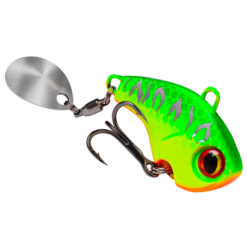 Leurre de pêche en métal avec cuillère pour truite, perche, poisson