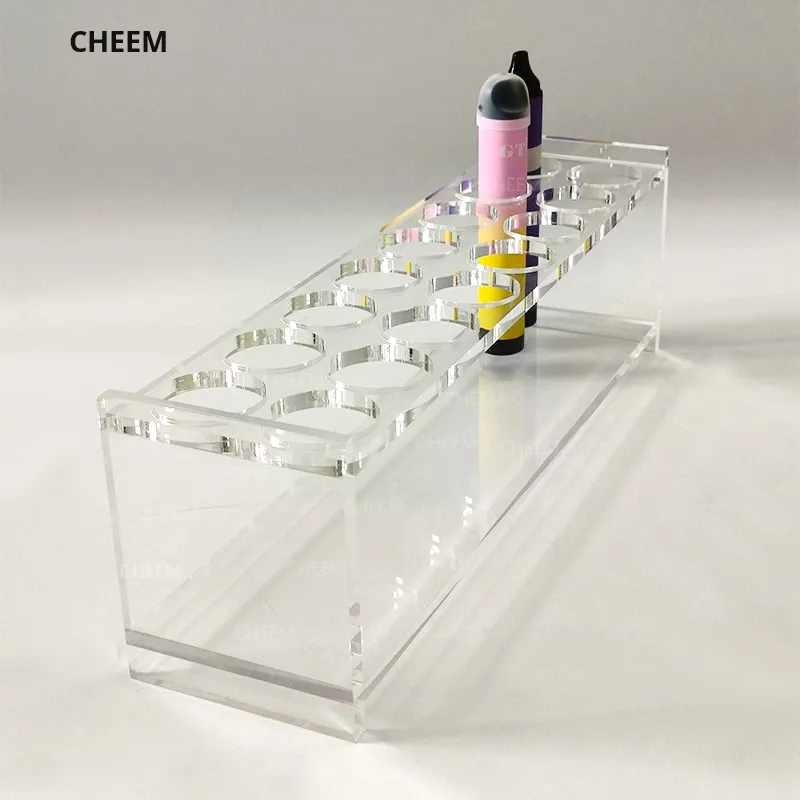 Stepped Acrylic Display Rack for Makeup