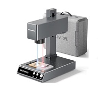 Máquina de Marcado Láser de Fibra MR.CARVE M4 de Ultra Precisión de 0.001 mm para Grabado de Joyería, Anillos y Colgantes de Oro y Plata