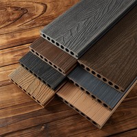 Tarima de WPC Coextruido ASA Moderna 2026, Ecológica, Ignífuga, Antideslizante R11, Impermeable, para Exteriores, de Doble Cara, para Parques