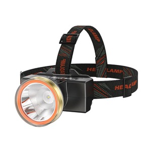 สไมล์ลิ่ง ชาร์ค มินิไฟหน้าสำหรับใช้งานกลางแจ้งแบบชาร์จไฟได้ LED พลังงานสูงตกปลาตั้งแคมป์แบบพกพา ABS - Product Image 2