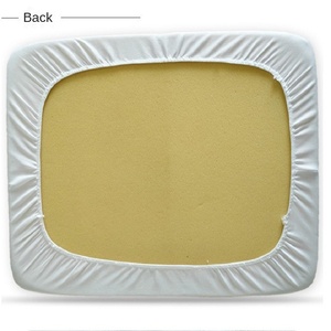 Serviette en fibre de bambou drap de lit imperméable protège-matelas enfants 40 tapis de lit imprimé 360 degrés enveloppement complet couleur unie 10 - Product Image 3