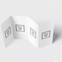 Livret bon marché, feuille de papier, Stand de dépliant, impression de décalcomanie, conception de brochures, Film pliant, stratification, taille personnalisée
