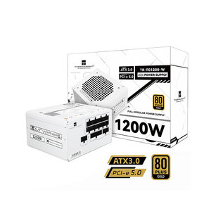 Thermalright TR-<span class=keywords><strong>TG</strong></span> 1200 901W-1000W ATX3.0 Interfaz de 24 Pines PCIE5.0 14CM Cuerpo Pequeño de Aluminio y Plástico Cable de 0.5m Longitud de Cable 5V Salida - Product Image 1