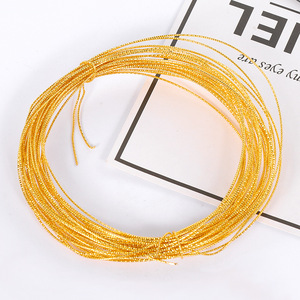 18K Gold Plated Copper Wire Braided Hard Wire For DIY Jewelry Making Bracelet Earring Crafting Accessories - Product Image 3