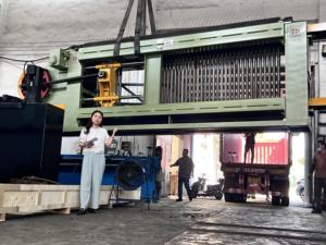 Nouvelle machine de fabrication de gabions contrôlée par PLC avec système à engrenages motorisés pour la protection des montagnes, facile à utiliser - Product Image 6