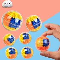 Jeu éducatif classique Montessori coloré, puzzle en bois avec grille de mots coulante miniature en plastique, 12 pièces, jouets pour enfants
