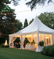 Carpa Pagoda Tourle, Carpa Grande para Eventos al Aire Libre, Personalización en Colores y Tamaños para Festivales