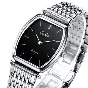 Onlyou hot selling popular watch of man Quartz Movement Mens Square Watch Male gift Custom Wrist Clock 81098