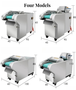 เครื่องหั่นผักอัตโนมัติเชิงพาณิชย์ความเร็วสูง สามารถหั่นขึ้นฉ่าย ผักโขม พริก และแตงกวาได้ - Product Image 3
