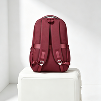 Sac à dos scolaire léger et imperméable pour adolescents et étudiants, avec logo personnalisé, multi-poches, pour le collège