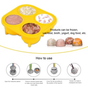 Wholesale Eco-Friendly Interactive Non-Toxic Pet Treat Dispensing <b>Dog</b> Toys Freezable Fillable Silicone Reduces Chew Toy - Product Image 5