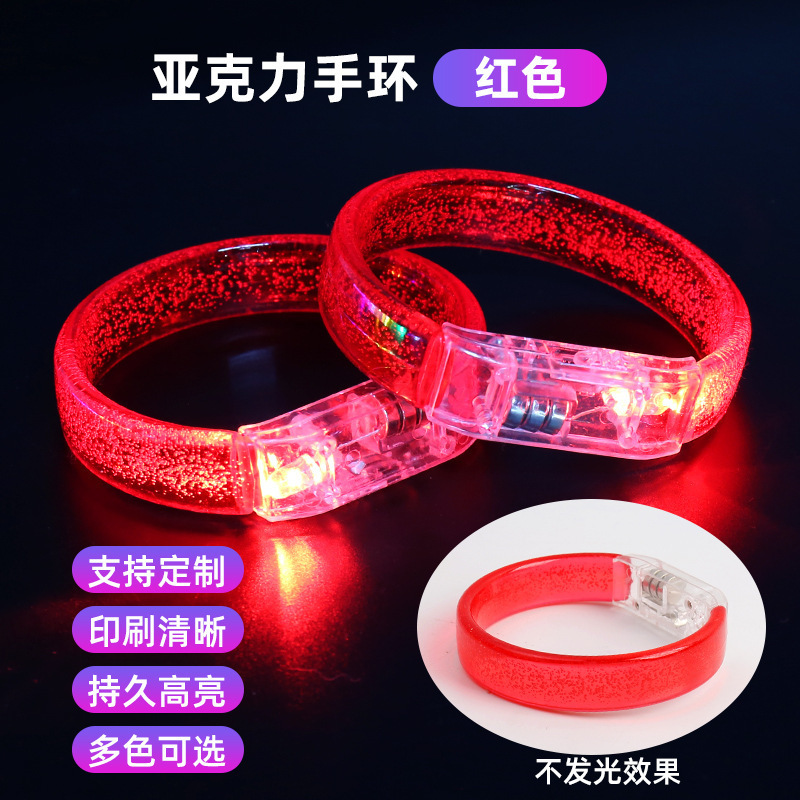 Grand bracelet large rouge pur