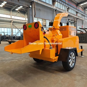 Tự động đi bộ Orchard gỗ thông minh bàn chải chipper theo dõi thủy lực trái cây chi nhánh máy nghiền - Product Image 4