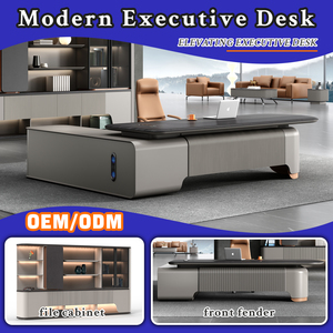 Luxury Office Furniture Set Including Office <strong>Table</strong> - Office Desk, Modern Office Desk, Executive Office Desk, Wooden Desk - Product Image 3