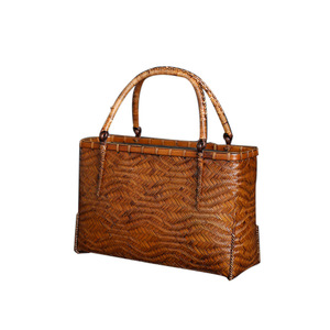 Bolsas tejidas a mano de bambú con hilo Xiangyun, perfectas para salidas de primavera, juegos de té, artefactos culturales, ceremonia del té. - Product Image 5