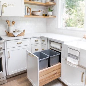 Carrello di Servizio Modulare su Misura, Mobili da <span class=keywords><strong>Cucina</strong></span> Moderni Stile Fattoria con Piano di Lavoro in <span class=keywords><strong>Dekton</strong></span> E1 - Product Image 6