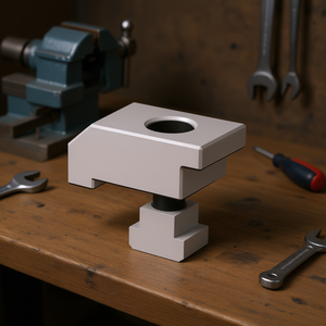 Support latéral standard Ttake pour étau modulaire avec trou de fixation et base réglable - Product Image 3