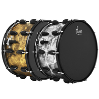SLADE Factory Professional Marching Concert 10 Ears Snare Drum Wholesale High Grade 14x8 Inch Solid Wooden Poplar Snare Drum