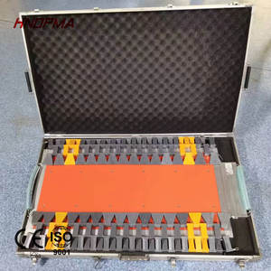 K 유형 <span class=keywords><strong>30</strong></span> 톤 40t 각 차축 700*430mm 휴대용 차축 체중계 무선 2 패드 - Product Image 2