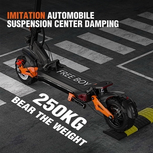 Off Road nhanh chóng dành cho người lớn 11 inch 60v-30ah pin lithium E Scooter động cơ kép trotinette electrique - Product Image 5