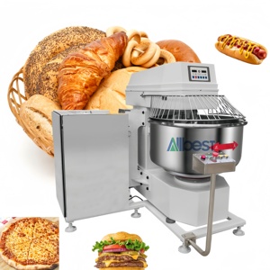 Mélangeur à pâte pour machine à pizza 60 kg 80 kg 120 kg 160 kg 200 kg, mélangeur à pâte pour boulangerie - Product Image 1