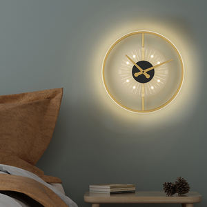 Lámpara <span class=keywords><strong>de</strong></span> <span class=keywords><strong>pared</strong></span> LED moderna nórdica, cuerpo <span class=keywords><strong>de</strong></span> hierro decorativo con <span class=keywords><strong>mesita</strong></span> <span class=keywords><strong>de</strong></span> <span class=keywords><strong>noche</strong></span> luminosa para el hogar, dormitorio <span class=keywords><strong>de</strong></span> Hotel para uso en sala <span class=keywords><strong>de</strong></span> estar interior - Product Image 5