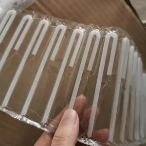 Vendita della fabbrica flessibile cannucce di plastica telescopica cannucce stick on 125ml 200ml 250ml scatole di imballaggio di carta per uso alimentare cannucce