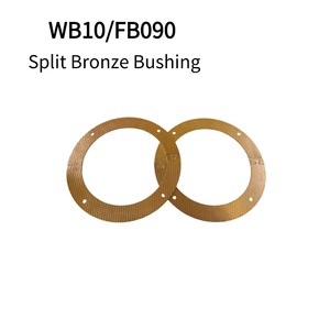 Casquillo de bronce FB090 de bronce CuSn8 con indentación de diamante para cigüeñal de motor y excavadora <span class=keywords><strong>Pivo</strong></span> - Product Image 2