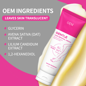 Crema Depilatoria Permanente al por Mayor, Fragancia Orgánica <span class=keywords><strong>de</strong></span> Sakura, Nutritiva, Suave e Indolora, para Depilación Facial, Corporal y del Área Púbica - Product Image 3