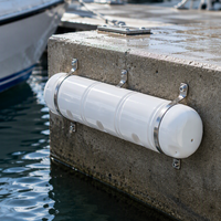 Série de pare-battages gonflables en PVC type BJ, flotteurs de quai, accessoires nautiques en plastique, bouée de bateau pour yacht, pare-battage marin