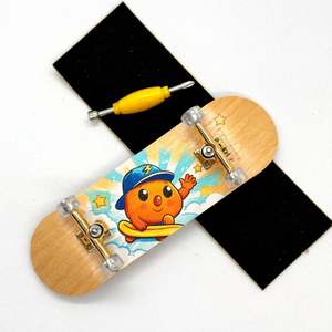 Vente en gros de mini-skateboards professionnels personnalisés en bois d'érable, jouets de fingerboard - Product Image 3