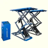 Elevador de Tijera Compacto Original de Alta Precisión, Elevador de Tijera Extensible de Elevación Completa, Pequeño Elevador de Tijera para Coches, Elevador Hidráulico de Tijera para Vehículos