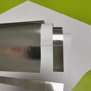 70g C1S <span class=keywords><strong>b</strong></span>óng <span class=keywords><strong>b</strong></span>ạc metallized giấy aluminized xé kháng ướt sức mạnh giấy cho nhãn chai - Product Image 4