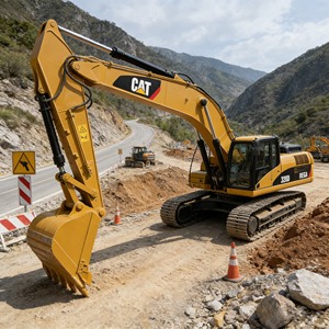 In Stock Excavator Cat 330D 90% New & High-Quality Hydraulic