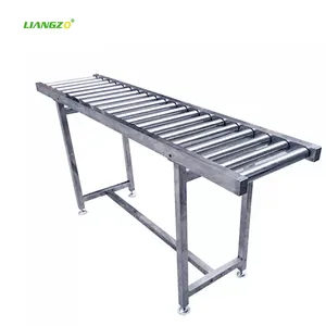 factory customized gravity no power fixed roller conveyor
